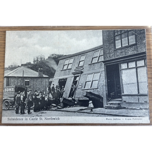 74 - Cheshire. Coln. of vintage cards in plastic sleeves, with ptd and R.P's, incl. Alderley, Altrincham,... 