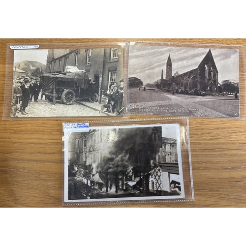 75 - Lancashire. Coln. of vintage and modern ptd and R.P's in plastic sleeves, incl. Accrington, Bacup, B... 