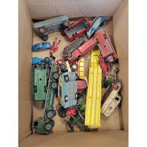 305 - Collection of unboxed cars, vans, trucks etc. generally fair to good plus includes ranges from Corgi... 