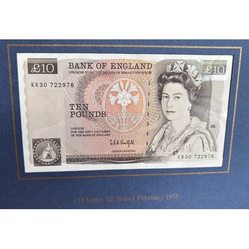 95 - Collection of banknotes in plastic wallets, generally very fine to extremely fine, including Beale 1... 