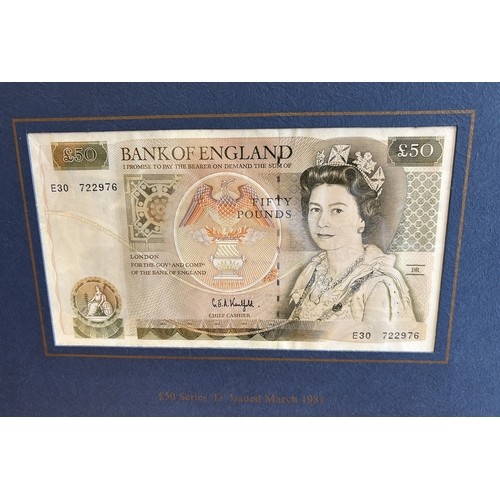 95 - Collection of banknotes in plastic wallets, generally very fine to extremely fine, including Beale 1... 