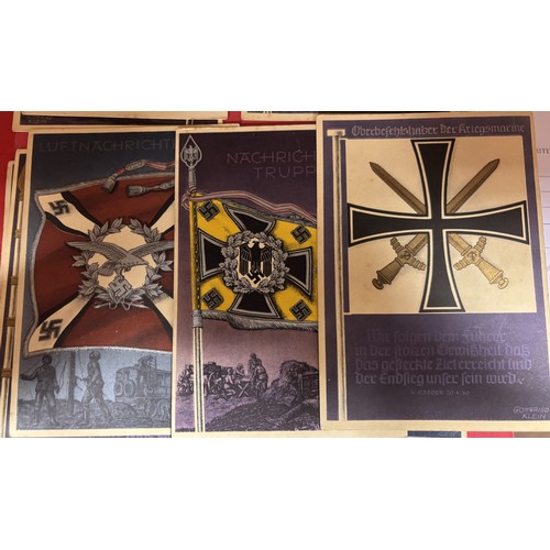 87 - Subjects. Misc. coln. of mostly vintage cards loose in shoeboxes, with artist drawn noting Gottfried... 