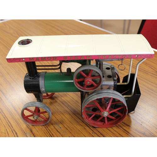 117 - Collection including OO gauge unboxed coaches, track, etc, diecast in frame, soldiers, toys, Mamod, ... 