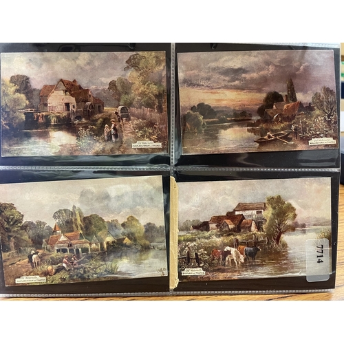 122 - Publishers. Tuck pub. coln. in modern album and slipcase with sets/part sets ranging 7700-7800 incl.... 