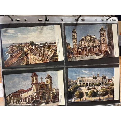 122 - Publishers. Tuck pub. coln. in modern album and slipcase with sets/part sets ranging 7700-7800 incl.... 