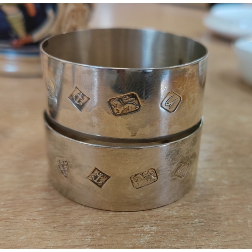 132 - Collection including hallmarked silver with Watford Chamber of Commerce Golfing Society Autumn Cup 5... 