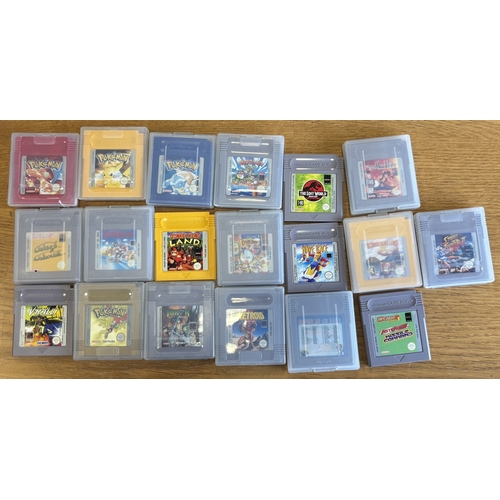 139 - Collection with ranges of Gameboy cartridges, die cast models and cigarette cards in 3 albums, gener... 