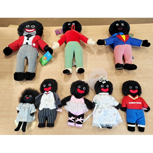 143 - Golly by Robertson's collection generally excellent with original tags, including dolls Merry Though... 