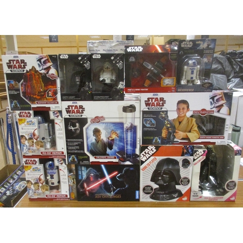 145 - Star Wars. Collection of various App Controlled Droids, Remote Control Vehicles, Science sets and ot... 