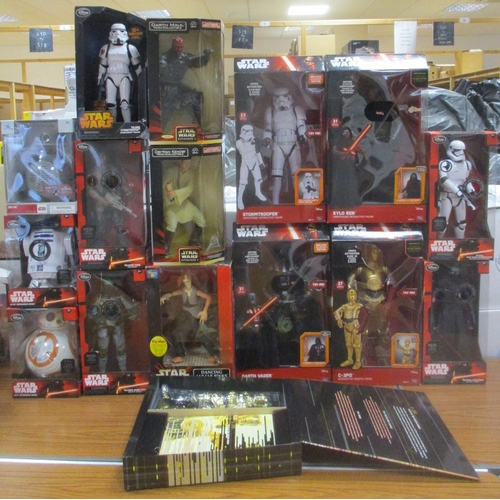 145A - Star Wars. Collection of various figures, generally excellent plus to mint in near excellent to near... 