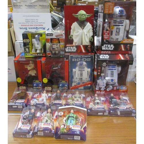 145A - Star Wars. Collection of various figures, generally excellent plus to mint in near excellent to near... 