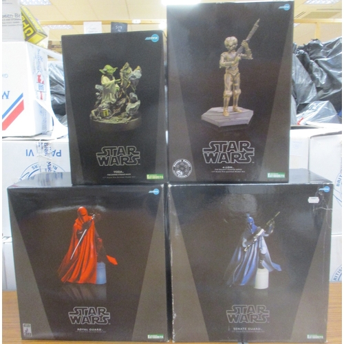 155A - Star Wars. ARTFX. Range of unassembled 1/7 scale kits, generally mint in excellent to near mint boxe... 