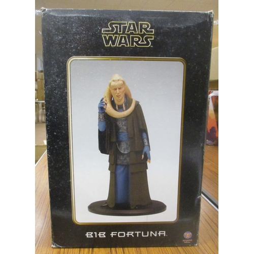 161 - Star Wars. Attakus Collection. Bib Fortuna cold cast porcelain statue, near mint in excellent box. (... 