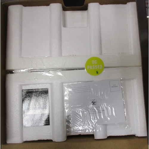 171 - Star Wars. Gentle Giant. The Empire Strikes Back Darth Vader limited edition statue with light up ba... 