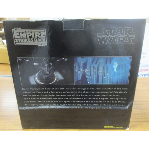 171 - Star Wars. Gentle Giant. The Empire Strikes Back Darth Vader limited edition statue with light up ba... 