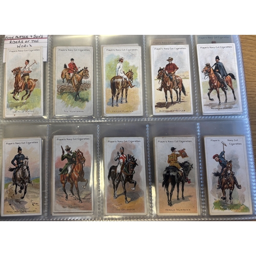 12 - Collection in 4 albums of complete sets, generally very good, including ranges of Ardath with Stamps... 