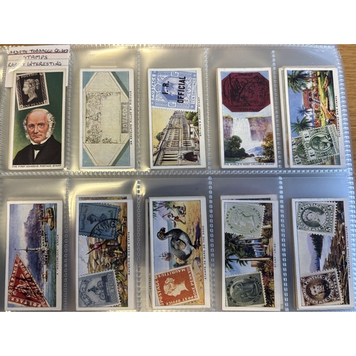 12 - Collection in 4 albums of complete sets, generally very good, including ranges of Ardath with Stamps... 