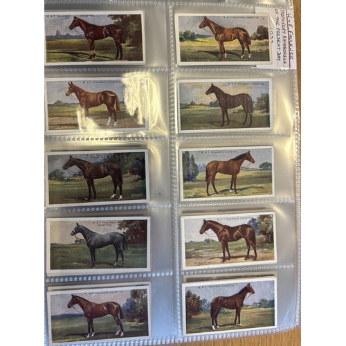 12 - Collection in 4 albums of complete sets, generally very good, including ranges of Ardath with Stamps... 