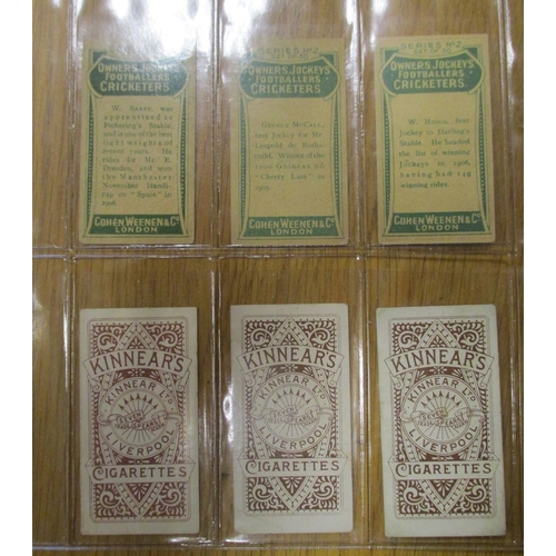 13 - Collection in plastic sleeves with complete sets including Carreras Horses & Hounds, Races Historic ... 