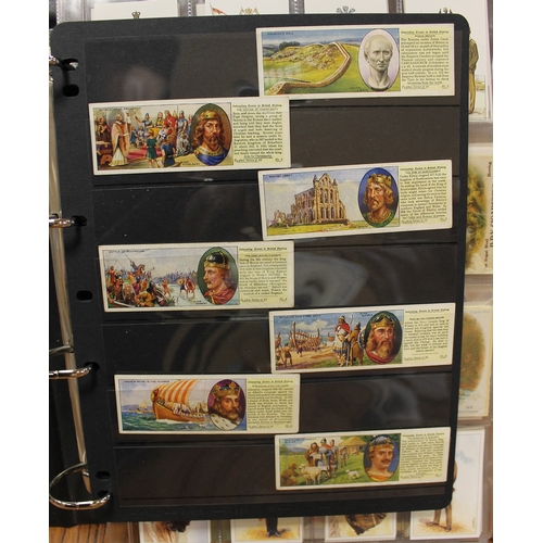 15 - Collection in 3 albums and loose, generally very good, including ranges of B.D.V, Carreras, Churchma... 