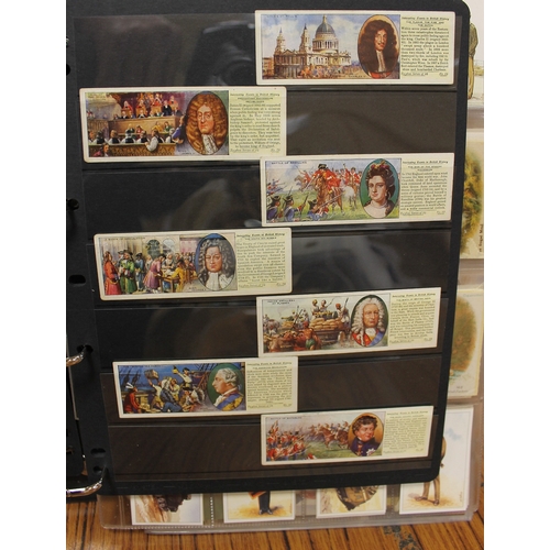 15 - Collection in 3 albums and loose, generally very good, including ranges of B.D.V, Carreras, Churchma... 