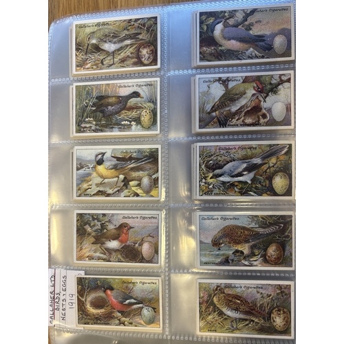 17 - Collection of full sets in 4 albums, generally very good, including ranges of B.A.T, Carreras, Churc... 