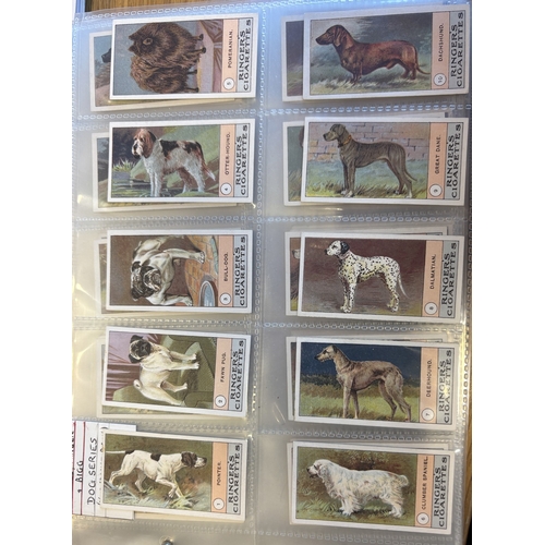 17 - Collection of full sets in 4 albums, generally very good, including ranges of B.A.T, Carreras, Churc... 