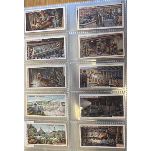 17 - Collection of full sets in 4 albums, generally very good, including ranges of B.A.T, Carreras, Churc... 