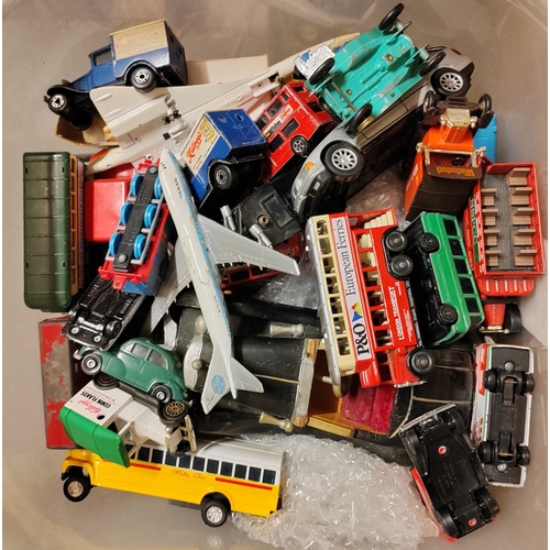 288A - Collection of unboxed cars, vans, trucks etc. mostly Matchbox with ranges from Corgi, Tri-ang etc., ... 