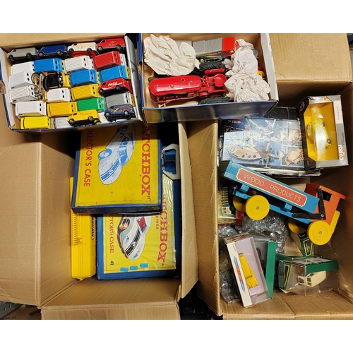 288A - Collection of unboxed cars, vans, trucks etc. mostly Matchbox with ranges from Corgi, Tri-ang etc., ... 