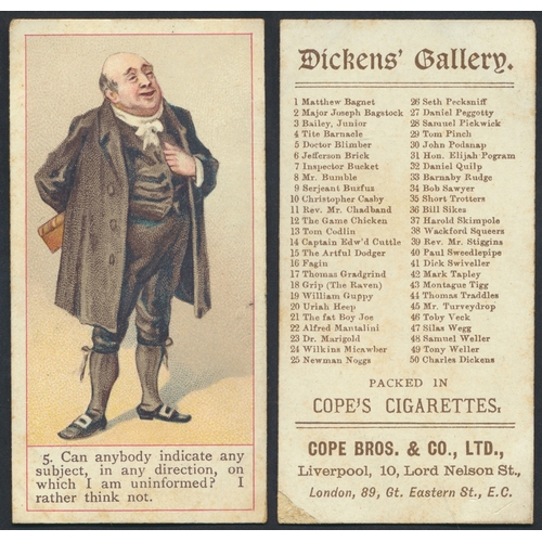 31 - Cope. Collection in stock books with Dickens Gallery part set (back listed (48)), plus Cope Sports &... 