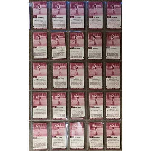 34 - Cotton. Complete set in plastic sleeves with 1938 Golf Strokes E/F, generally good. Cat. £1,500. (L)