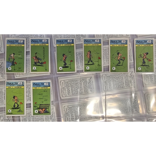 51 - Imperial Tobacco Co. Of Canada. Complete set in plastic sleeves with 1926 Smokers Golf Cards, genera... 