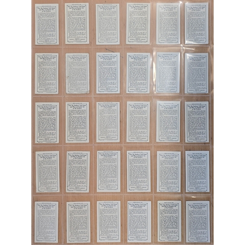 51 - Imperial Tobacco Co. Of Canada. Complete set in plastic sleeves with 1926 Smokers Golf Cards, genera... 