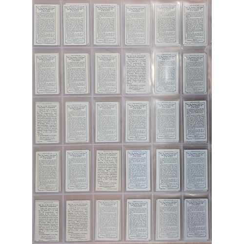 51 - Imperial Tobacco Co. Of Canada. Complete set in plastic sleeves with 1926 Smokers Golf Cards, genera... 