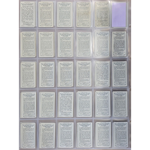 51 - Imperial Tobacco Co. Of Canada. Complete set in plastic sleeves with 1926 Smokers Golf Cards, genera... 