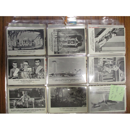 54 - Collection of complete and part sets in plastic sleeves including A & B.C Batman pink back, Beatles ... 
