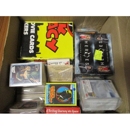 55 - Collection of modern TV/Film themed cards including Cards Inc Captain Scarlett, Harry Potter, Inkwor... 