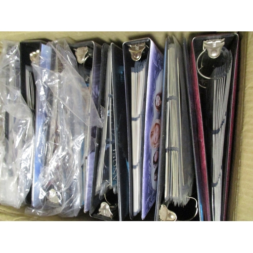 55 - Collection of modern TV/Film themed cards including Cards Inc Captain Scarlett, Harry Potter, Inkwor... 