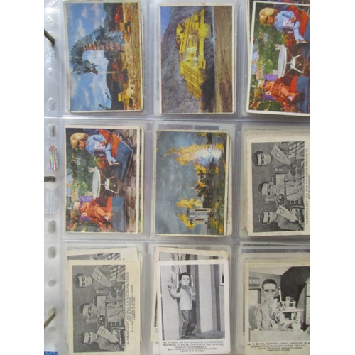 56 - Collection of part sets in 2 albums with ranges including A & B.C Planes (106), Planet of the Apes (... 