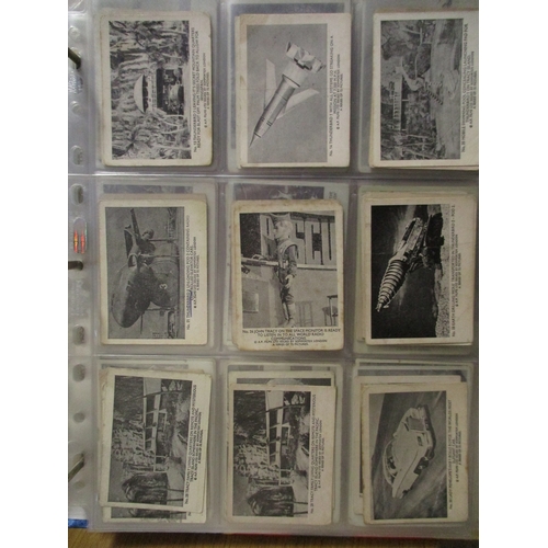 56 - Collection of part sets in 2 albums with ranges including A & B.C Planes (106), Planet of the Apes (... 