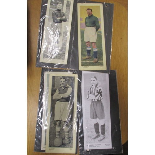 57 - Collection with Topical Times Portrait Panels (9), in album (26), plus cigarette cards with ranges f... 
