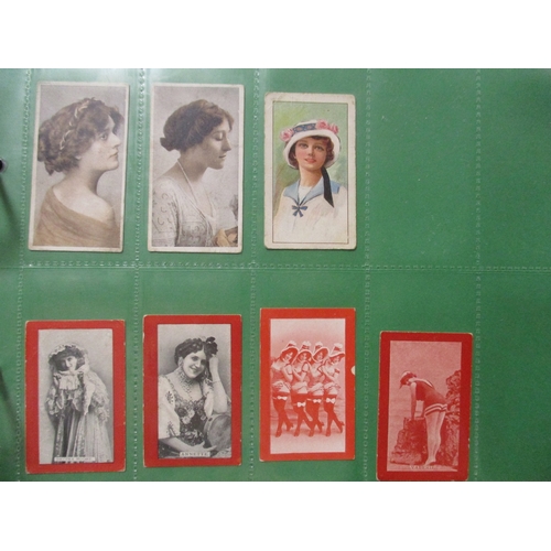 7 - Collection in 13 albums with part sets including ranges from Mitchell Humorous Drawings (45), Ogdens... 