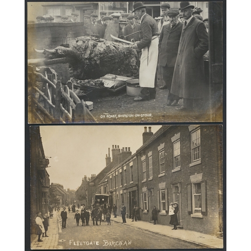 83 - Misc. coln. of vintage cards in one album, with R.P's, Artist Drawn and ptd, incl. Actors with Charl... 