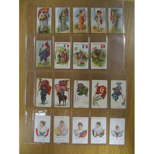 9 - Collection of part sets in plastic sleeves with Adkin Character Sketches (7), A Royal Favourite (5),... 