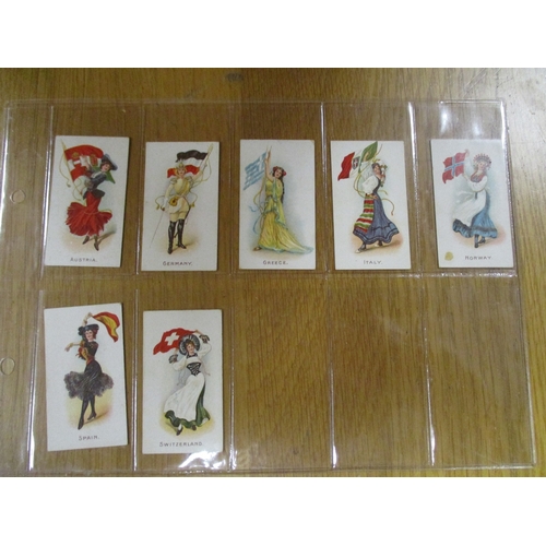 9 - Collection of part sets in plastic sleeves with Adkin Character Sketches (7), A Royal Favourite (5),... 