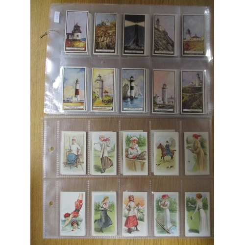 9 - Collection of part sets in plastic sleeves with Adkin Character Sketches (7), A Royal Favourite (5),... 