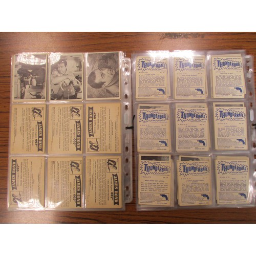 54 - Collection of complete and part sets in plastic sleeves including A & B.C Batman pink back, Beatles ... 