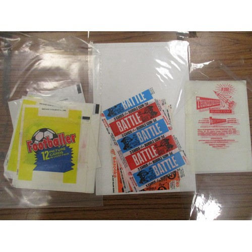 54 - Collection of complete and part sets in plastic sleeves including A & B.C Batman pink back, Beatles ... 