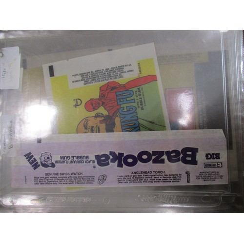 54 - Collection of complete and part sets in plastic sleeves including A & B.C Batman pink back, Beatles ... 